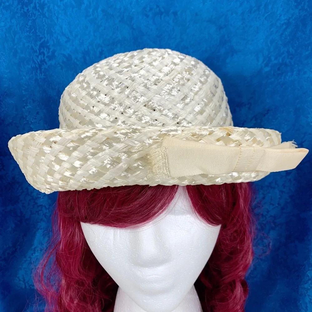 Vintage Union Label Ladies Spring Summer Hat